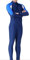 Damen Herren Lange Ärmel Tauchanzug One Piece UV-Schutz Badeanzug (L, Herren)