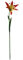 DARO DEKO Metall Garten-Stecker Lilie 76cm 1 Stück