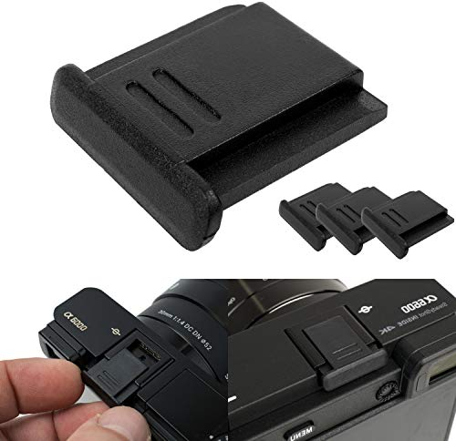 Couverture de chaussure chaude, jeu de 3 couvertures de chaussure chaude, pour Panasonic série DMC-FZ, série G, modèles Canon sauf EOS M, sabots d'appareil photo, accessoires pour appareil photo