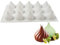 XLZSP Onion Shape Silicone Bakeware Mold 3D Mousse Cake Baking Molds DIY Tool Dessert Cheesecake Baking Pan Mould Pastry Truffle Pudding Jelly Soap Candle Clay Resin Making Molds (MK-9)