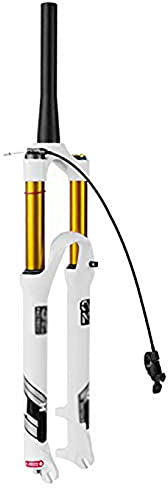 26/27,5/29 Zoll 140mm Federweg Luftfedergabel MTB Gerade/konisch Rohr Magnesiumlegierung Fahrrad Federung Vorne Gabel,Fahrrad Vordergabel,Remote Lock Rebound Adjust