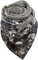 Modaworld Damen Schal Dreieckschal Halloween Lässige Drucken Winterschal Outdoor Herbstschal mit Knopf Baumwolle Weicher Wrap Wickelschal Nackenschutz