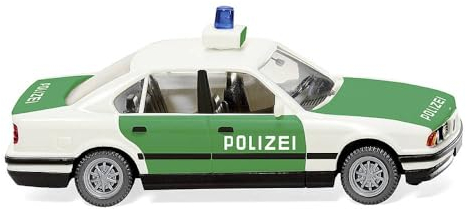 Wiking H0 086445 Polizei 525i Miniaturmodell 1:87, Kein Spielzeug