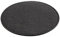 APS 35716 Lot de 6 sous-verres en cuir synthétique Noir Ø 11 cm