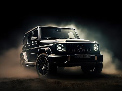 Generisch Poster Mercedes G63 G Klasse - Auto Sportwagen - Poster Kunstdruck Wandbild ((59,4 x 84,1 cm) DIN A1)