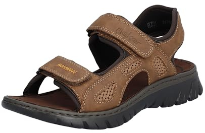 Rieker Herren Sandalen 26761-27 braun Gr. 43