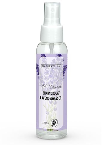 Dr. Elisabeth Bio Premium Lavendel-Hydrolat | Bio-Lavendelwasser Spray | rein & natürlich | Haut, Haar & Raumspray | 150ml