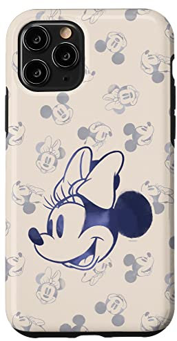 iPhone 11 Pro Disney Minnie and Mickey Mouse Heads Retro Vintage Classic Case