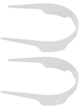 Bewinner 2pcs Adjustable Shirt Collar Support Bundle, Shirt Collar Stiffeners, Collar Extenders for Mens Shirts, Support System for Women Dress Shirts