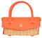 PATRIZIA PEPE ORANGE TASCHE, Weiß, Einheitsgröße