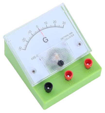 Casa Galvanometro Sensore di corrente scientifica Amperometro sensibile Rilevatore di corrente elettrica Display analogico Strumento educativo Modulo di misurazione della corrente Strumento