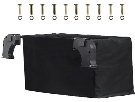 Sharplace Wagon Cart Hecktasche Oxford Tuch Cart Tasche Utility Tragbarer Hand Push Wagon Zubehör Wagon Korb für Picknick Garten Outdoor, Schwarz