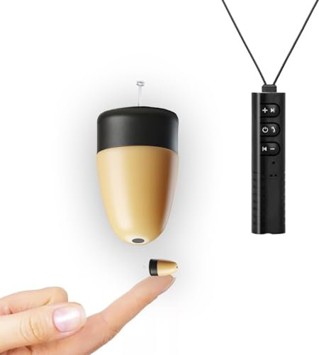 Oreillettes cachées Bluetooth V6 Oreillette espion invisible sans fil Copier Examen (Mini avec V6)
