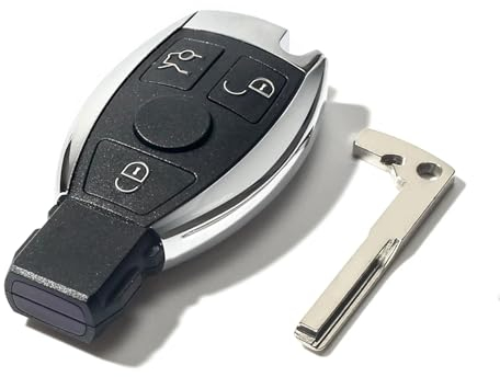 Mercedes Key Fob Replacement for A B C E S G Class - Remote Car Key Case, Cover, Fob with Screwdriver