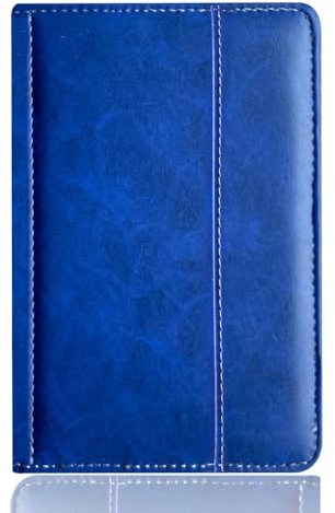 Étui de protection pour liseuse Sony PRS T2 - En cuir synthétique - Bleu marine