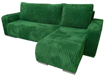 Ecksofa mit Schlaffunktion Tilia in grün
