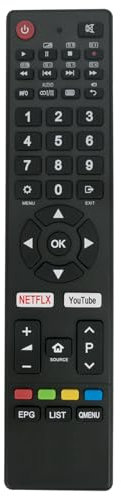 ALLIMITY Télécommande Compatible avec Chiq TV U40E6000 U40G5SF U43Q5T U49G6000 U50G5S U50Q5T U55G6000 U55Q5T U65Q5T