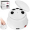 Electric Nail Soaking Bowl, 36W Heated Nail Polish Remover Machine, Portable Automatic Fast Heating Soak off Gel Polish Dip Powder Remover Manicure Bowls Nail Cleaner for Salon Home