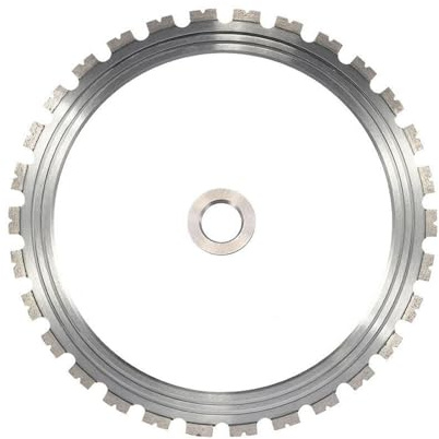 Sägeblattdurchmesser 410 mm,Ringsägeblatt für Beton mit Ringscheibe,Schnitttiefe 290 mm, Zubehör für Ringsägemaschinen, geeignet für Hart-/Stahlbeton, Betonfertigteile und Hartgestein(2pc)