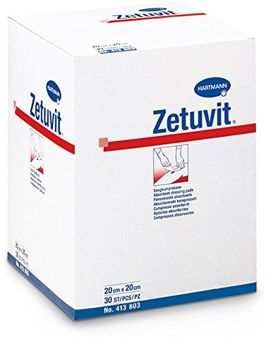 Zetuvit Sterile 20 x 20 cm Pack of 15