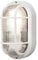 Konst Smide 7650-200 - Aplique Oval de Exterior, Blanco