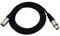 GLS Audio 6ft Patch Cable Cord - XLR Male To XLR Female Black Mic Cable - 6' Balanced Snake Cord - SINGLE