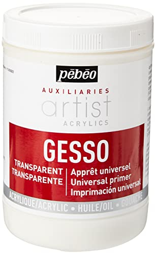 Pebeo 1 Liter Gesso, transparent