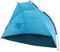 Mountain Warehouse Tente d’abris de Plage Protection UV - 200cm (L) X 120 cm (L) X 120 cm (H) Coupe-Vent Sun Tente, abri Soleil Polyester léger - pour la Plage Turquoise Taille Unique
