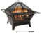 Sunnydaze 81,3 cm Quadrato del Nord Galaxy braciere con griglia di Cottura e Spark Screen