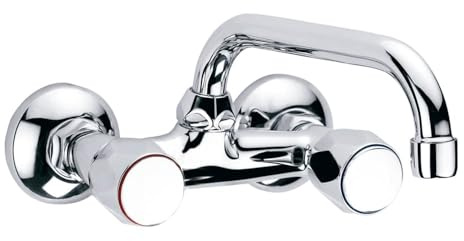 Clever 97974 Grifo de Cocina Bimando 110 E/C, Urban, Cromado