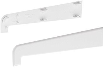 5 x Pairs of White End Caps for 180mm uPVC Plastic Window/Door Sill