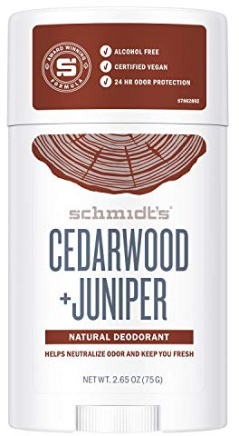 Schmidt's Deodorant Stick Cedarwood & Juniper, 75 g