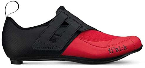 Fizik Powerstrap R4 Triathlon-Schuhe Unisex Erwachsene, Weiß, 40