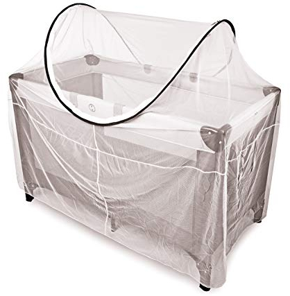 Deryan Campingbed Mosquito Protector/Reisebett Moskitoschutz, weiß