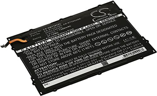 Powery Batterie d'alimentation pour la Tablette Samsung SM-T580, SM-T580NZKAXAR, 3,8V, Li-Polymer [ Batterie pour Tablette PC ]