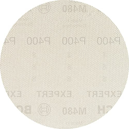 Bosch Professional 50x Abrasivi a Rete Expert M480 per Legno Duro, Vernice su Legno, Ø 150 mm, Grana 400, Accessorio Levigatrice Rotoorbitale