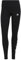 adidas Damen Essentials High-Waisted Logo Leggings, Black/White, XXS Short