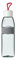 Mepal - Wasserflasche Ellipse - Wiederverwendbare Trinkflasche - Auslaufsichere - Geeignet für kohlensäurehaltige Getränke - BPA-frei - 500 ml - Strawberry Vibe