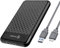 PHIXERO Carcasa para disco duro externo de 2,5 pulgadas, carcasa sin herramientas para SSD SATA y HDD de 2,5 pulgadas, con cable USB 3.0 Micro-B, compatible con UASP SATA I II III, no requiere