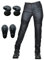 SHAIYOU Damen Motorradhose,wasserdichte Beschichtete Motorcycle Jeans Biker Pants Motorrad Hose Motorradrüstung Schutzauskleidung Mit Abnehmbarer 4 Protektoren (B,M)