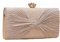 CORIOS Borsetta da Sera Donna Strass Clutch Elegante Paillettes Borsa a Spalla Pochette Piccolo con Catena Borsa Sposa Gorgeous Borsa a Tracolla per Ballo Festa Cerimonia Cocktail Champagne