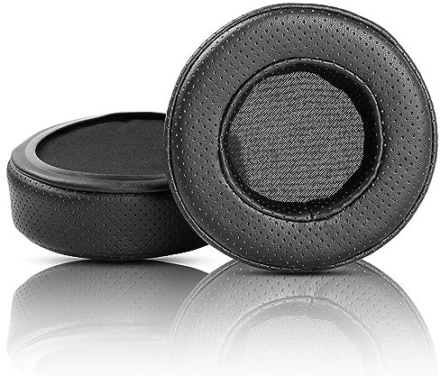 HTINDUSTRY Ersatz für Ohrpolster Custom One Pro Plus Kopfhörer Ohrpolster mit gestanztem atmungsaktivem Proteinleder