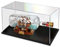 Caja exhibición acrílico para Lego 21313 Barco una Botella,Modelo Bloque construcción Coleccionable Caja Transparente a Prueba Polvo Caja Almacenamiento Vitrina(Modelo no Incluido)(3MM)