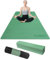RYTMAT Yogamatte Faltbar 183×80cm Dicke 10mm Fitnessmatte Rutschfest Trainingsmatte Turnmatte Klappbar Leicht zu Verstauen und zu Tragen