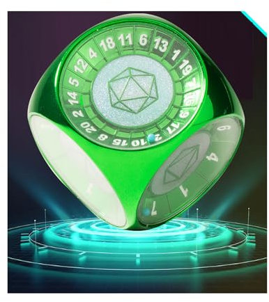 GAINFI 15-in-1 Omni Roulette Dungeons and Dragons Würfel/DND-Würfel