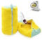 Bolsa Lavadora Zapatillas - Bolsa de Limpieza de Zapatos con Cremallera Bolsa Zapatos Lavadora Fluffy Fibers Keep 360° Wrap-around Bolsa Malla para Lavadora Secadora Zapatos Reutilizable(2PCS)