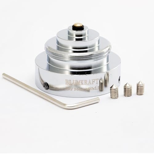 BLUMKRAFT Heizkörperadapter kompatibel mit Danfoss RAV 34mm auf M30 x 1.5 für Thermostat/Thermostatkopf M30x1.5 männlich