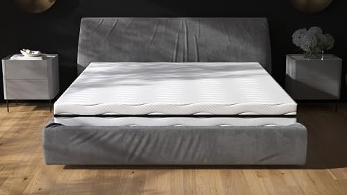 NIMBA 140 x 190 Easy Matelas - Mousse - 14 cm Confortable, Hauteur 14 cm et épaisseur Noyau de 12 cm. Certifié Oeko-Tex, Certipur et ISO. Housse de Matelas Lavable avec Fermeture éclair