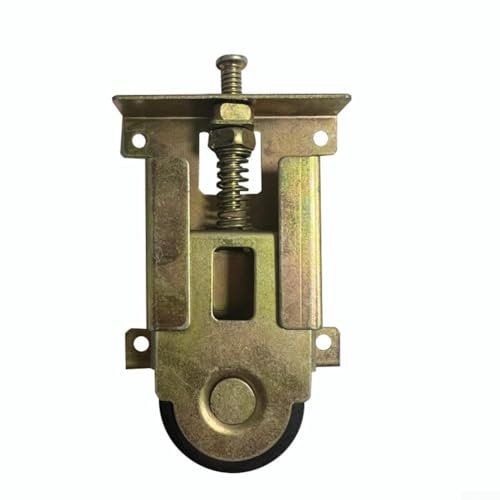 Poulies pour portes coulissantes d'armoires, quincaillerie pour roues de meubles, convient pour les armoires de cuisine, les portes d'armoires et les armoires de rangement, les placards, les placards