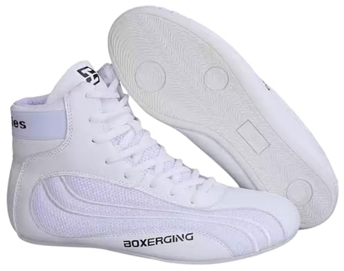 Ringerschuhe,HerrenBoxschuhe,Boxschuhe Damen,Boxstiefel,Geringes Gewicht,Bequem Und Atmungsaktiv,VerschleißFest Und Atmungsaktiv,Gewichtheben Mit Hoher Zugkraft FüR MäNner Und Frauen